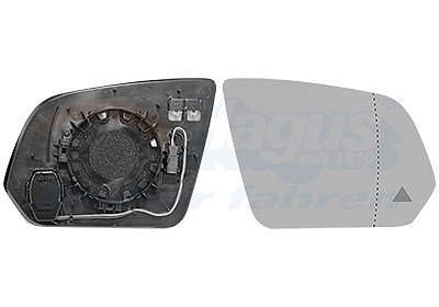Van Wezel Spiegelglas, Außenspiegel [Hersteller-Nr. 3082836] für Mercedes-Benz