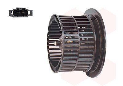 Van Wezel Innenraumgebläse [Hersteller-Nr. 1867773] für Seat, VW, Ford