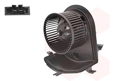 Van Wezel Innenraumgebläse [Hersteller-Nr. 5880773] für Seat, VW