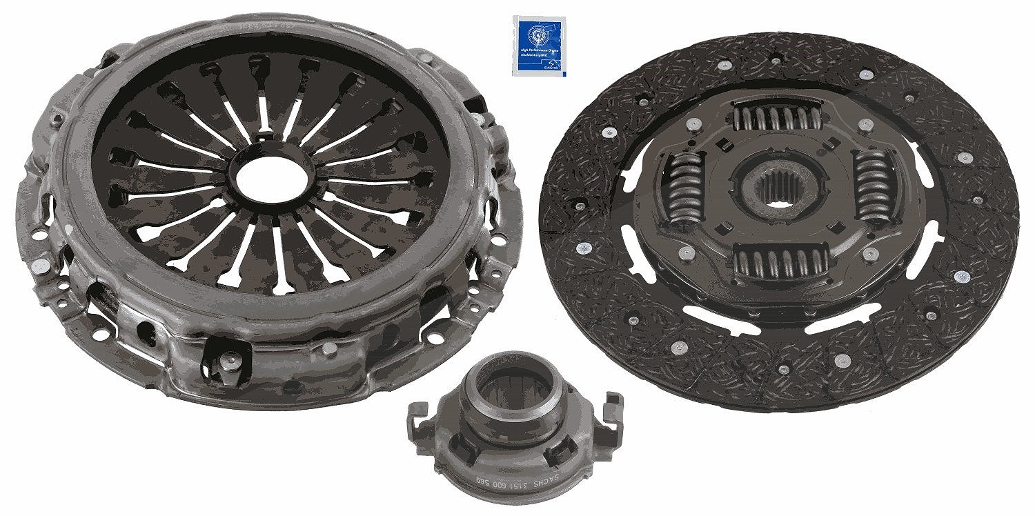 Sachs Kupplungssatz [Hersteller-Nr. 3000951557] für Citroën, Fiat, Peugeot