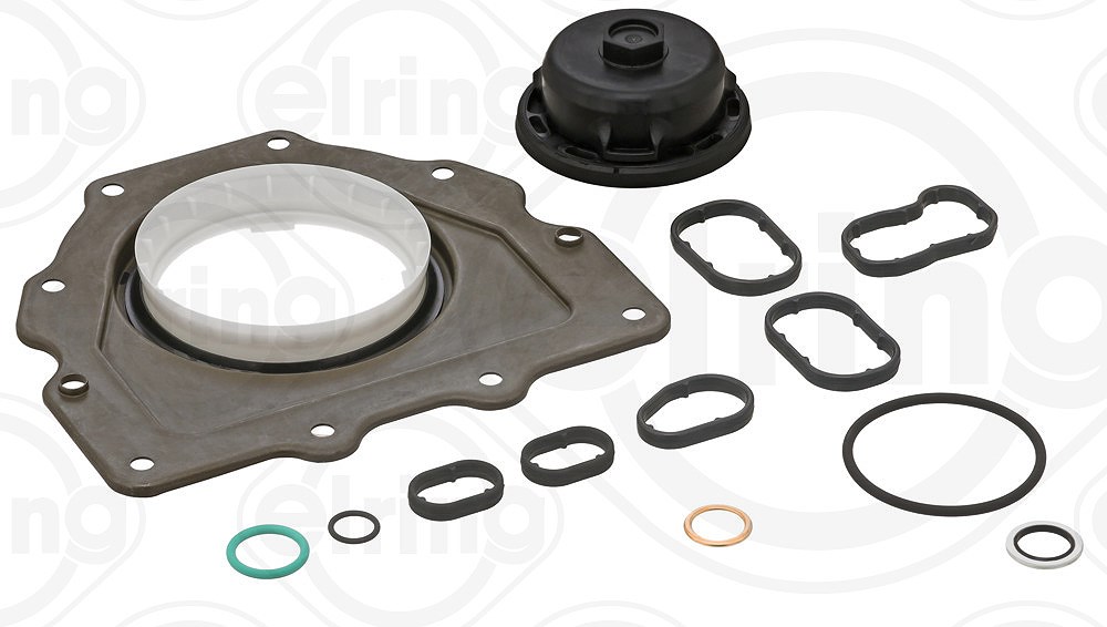 Elring Dichtungssatz, Kurbelgehäuse [Hersteller-Nr. 702.570] für Opel, Nissan, Vauxhall, Renault, Fiat