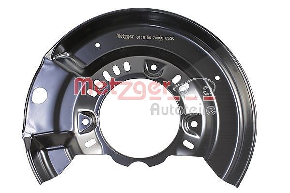 Metzger Autoteile Spritzblech, Bremsscheibe [Hersteller-Nr. 6115196] für Toyota