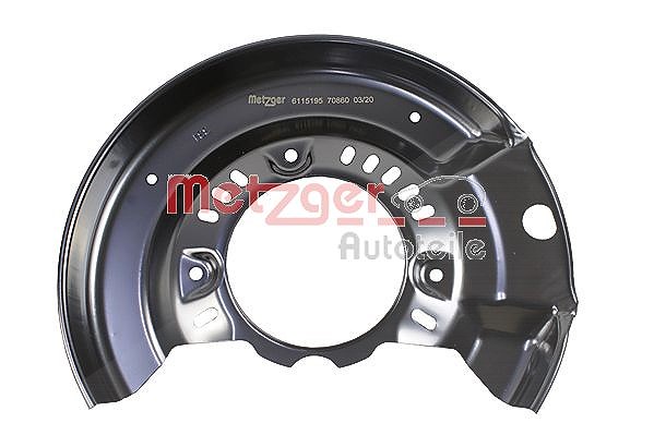 Metzger Autoteile Spritzblech, Bremsscheibe [Hersteller-Nr. 6115195] für Toyota