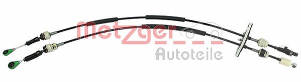 Metzger Autoteile Seilzug, Schaltgetriebe [Hersteller-Nr. 3150190] für Fiat