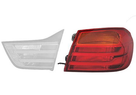 Van Wezel Heckleuchte [Hersteller-Nr. 0624922] für BMW