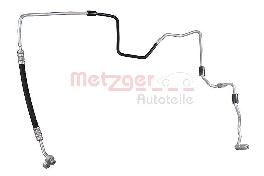 Metzger Autoteile Hochdruckleitung, Klimaanlage [Hersteller-Nr. 2360076] für Audi