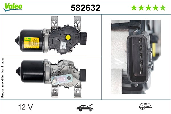 Valeo Wischermotor [Hersteller-Nr. 582632] für Renault
