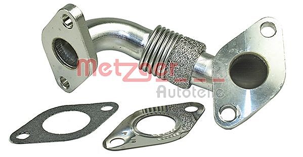 Metzger Autoteile Rohrleitung, AGR-Ventil [Hersteller-Nr. 0892649] für Seat, VW, Skoda
