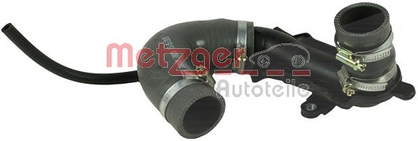Metzger Autoteile Ladeluftschlauch [Hersteller-Nr. 2400400] für Dacia, Renault
