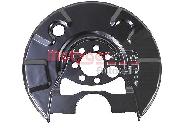 Metzger Autoteile Spritzblech, Bremsscheibe [Hersteller-Nr. 6115188] für VW, Seat