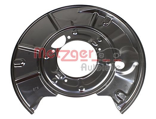 Metzger Autoteile Spritzblech, Bremsscheibe [Hersteller-Nr. 6115177] für Mercedes-Benz