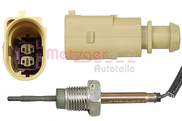 Metzger Autoteile Sensor, Abgastemperatur [Hersteller-Nr. 0894548] für VW, Skoda, Audi