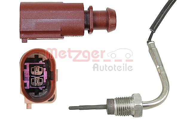 Metzger Autoteile Sensor, Abgastemperatur [Hersteller-Nr. 0894549] für Seat, Audi, VW, Skoda