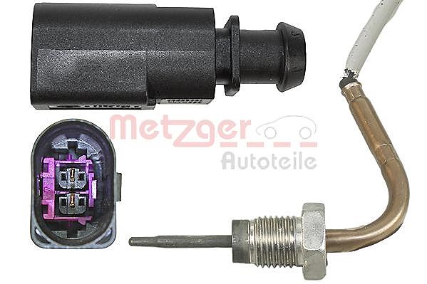 Metzger Autoteile Sensor, Abgastemperatur [Hersteller-Nr. 0894801] für VW, Seat, Audi, Skoda