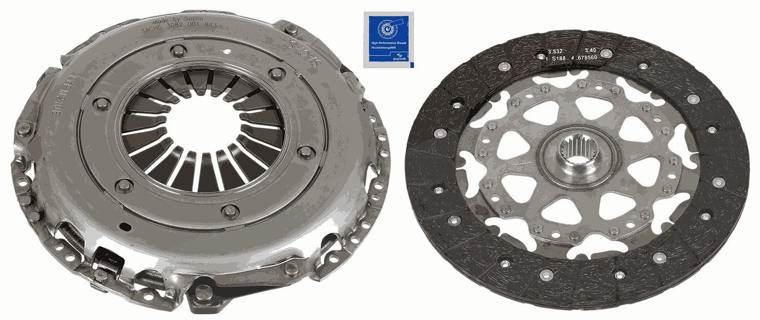 Sachs Kupplungssatz [Hersteller-Nr. 3000970091] für Renault
