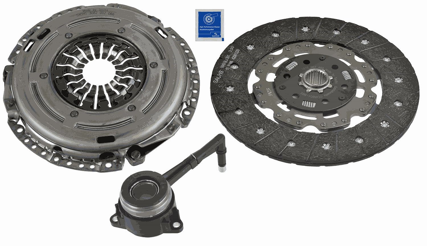 Sachs Kupplungssatz [Hersteller-Nr. 3000990340] für Seat, Skoda, Audi, VW