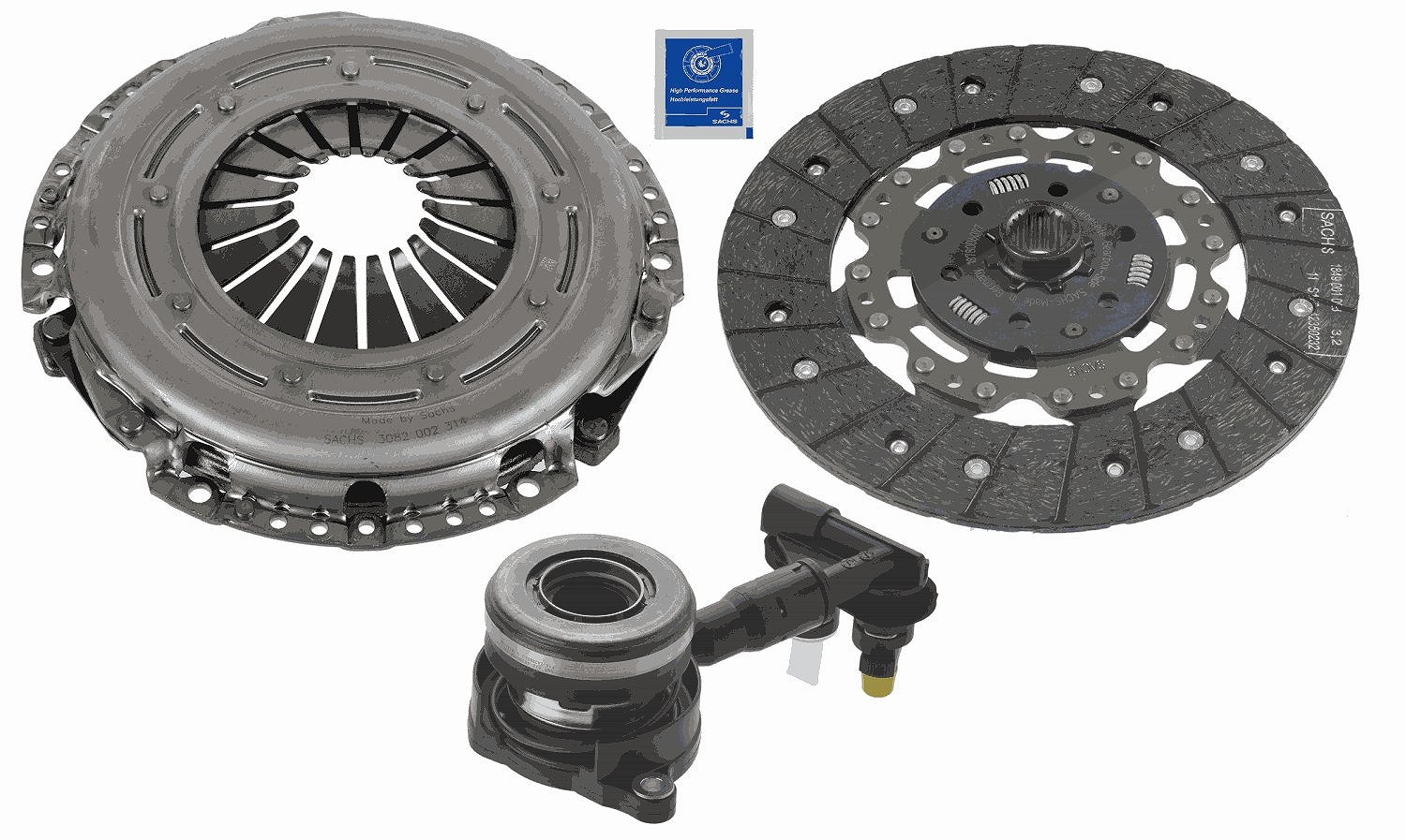 Sachs Kupplungssatz [Hersteller-Nr. 3000990422] für Ford, Volvo, Mazda