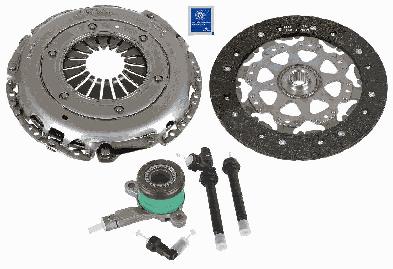 Sachs Kupplungssatz [Hersteller-Nr. 3000990393] für Renault