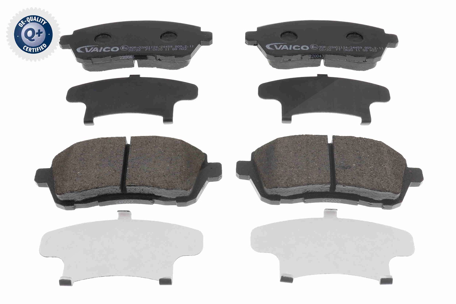 Vaico Bremsbelagsatz, Scheibenbremse [Hersteller-Nr. V25-1177] für Ford, Mazda