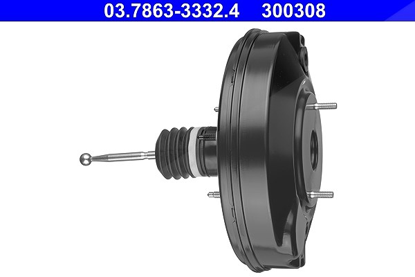 Ate Bremskraftverstärker [Hersteller-Nr. 03.7863-3332.4] für Skoda, Audi, VW, Seat