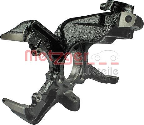 Metzger Autoteile Achsschenkel, Radaufhängung [Hersteller-Nr. 58086002] für Seat, Audi, Skoda, VW