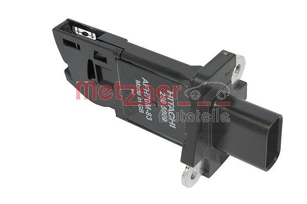 Metzger Autoteile Luftmassenmesser [Hersteller-Nr. 0890322] für Land Rover, Citroën, Ford, Mazda, Volvo, Peugeot