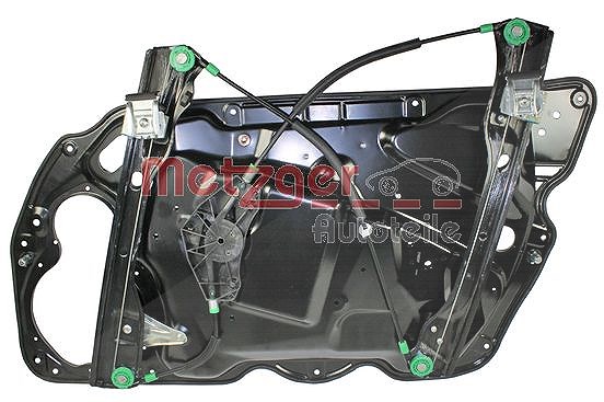 Metzger Autoteile Fensterheber mit Grundplatte [Hersteller-Nr. 2160297] für VW