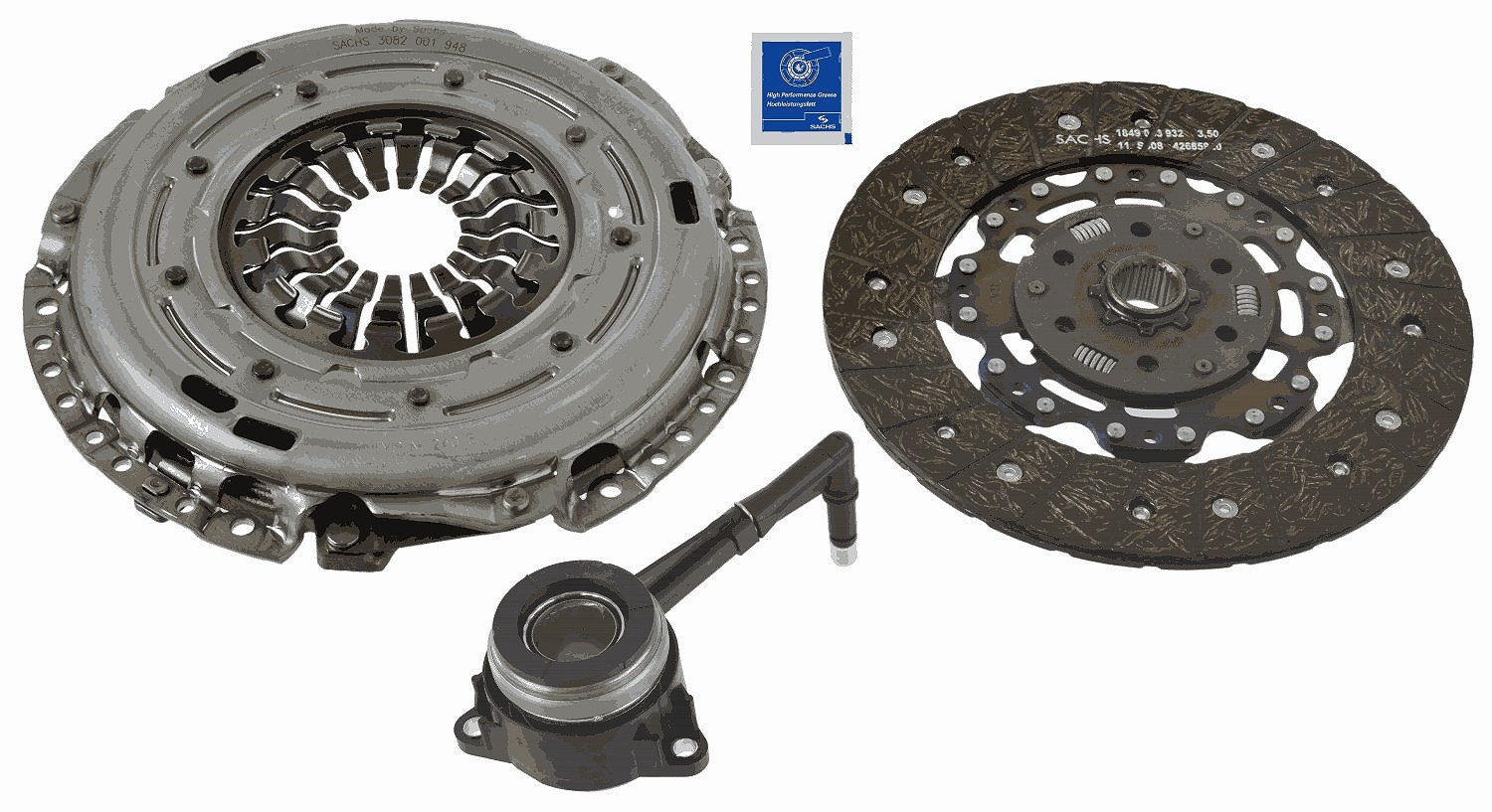 Sachs Kupplungssatz [Hersteller-Nr. 3000990328] für Skoda, Seat, Audi, VW