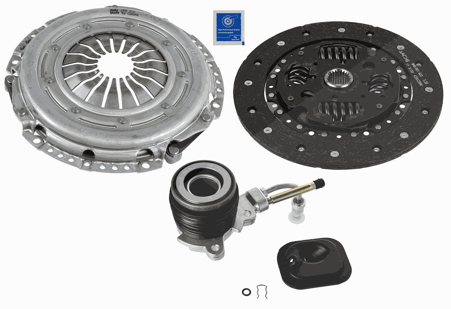 Sachs Kupplungssatz [Hersteller-Nr. 3000990008] für Ford