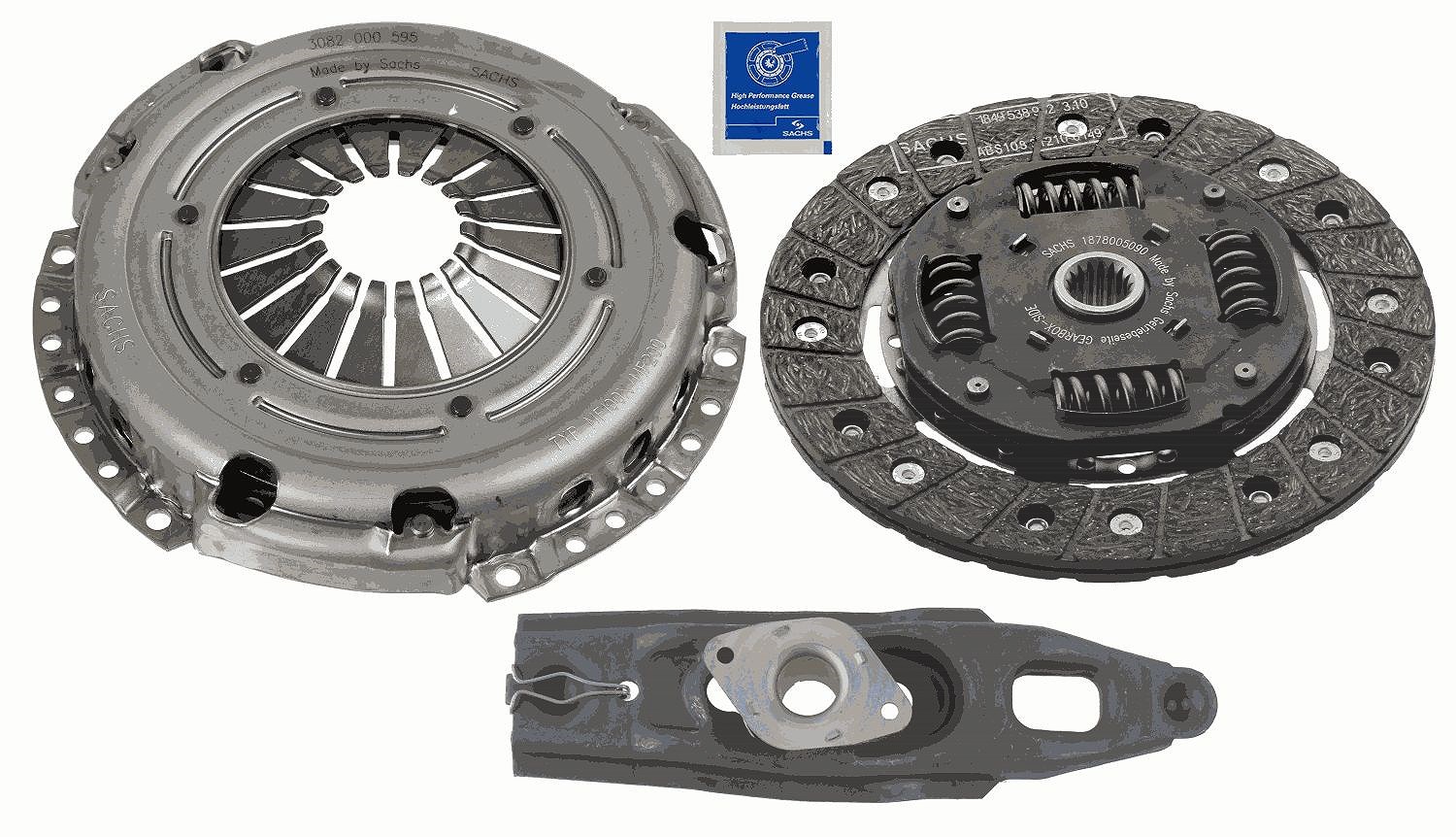 Sachs Kupplungssatz [Hersteller-Nr. 3000950001] für Smart