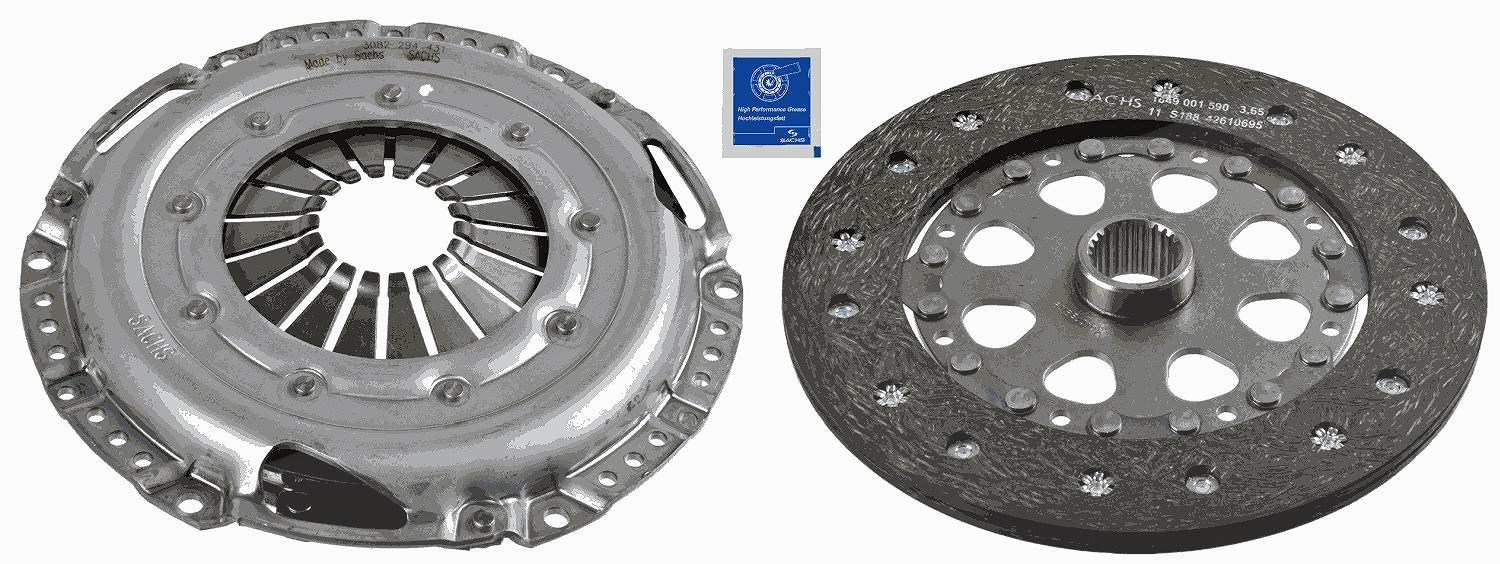Sachs Kupplungssatz [Hersteller-Nr. 3000951799] für Mercedes-Benz
