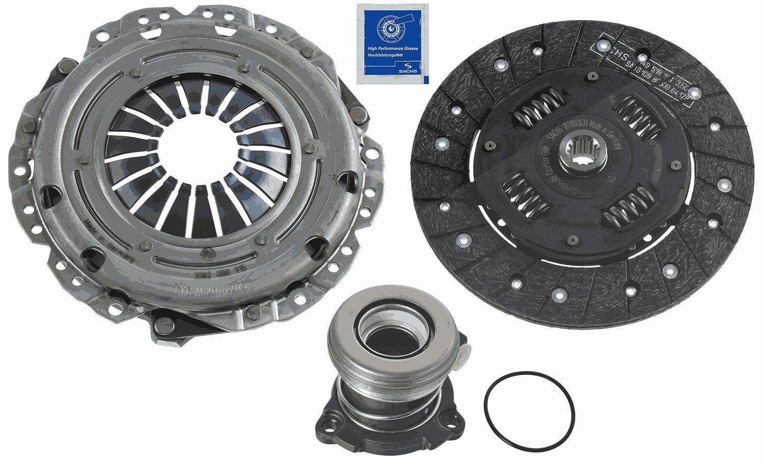 Sachs Kupplungssatz [Hersteller-Nr. 3000990160] für Fiat, Vauxhall, Opel, Alfa Romeo