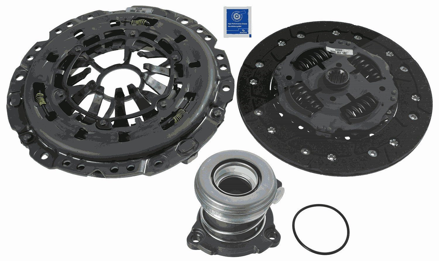 Sachs Kupplungssatz [Hersteller-Nr. 3000990137] für Vauxhall, Opel