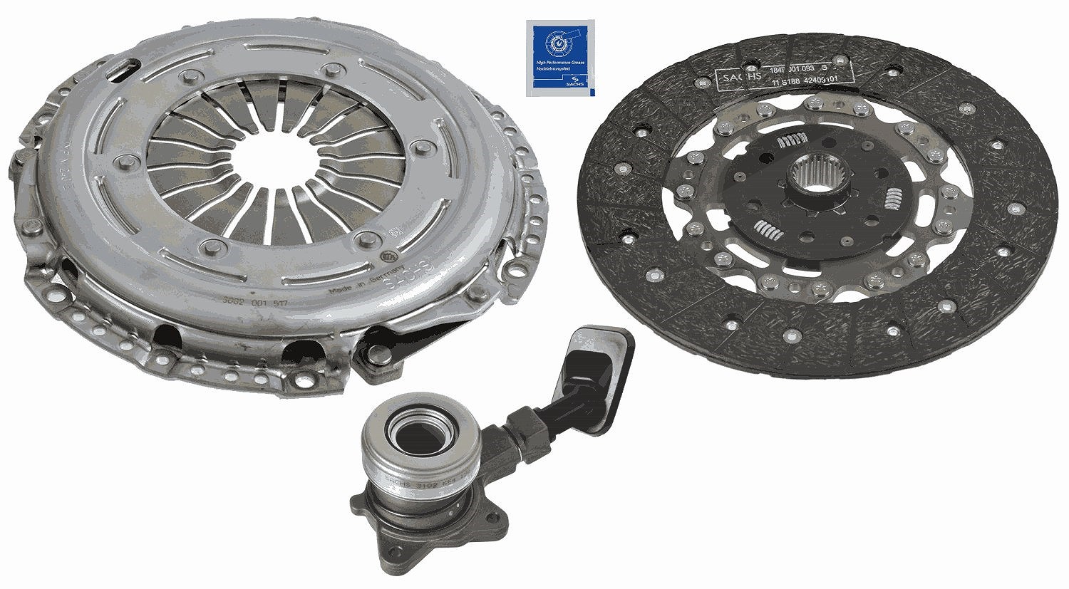 Sachs Kupplungssatz [Hersteller-Nr. 3000990296] für Ford, Jaguar
