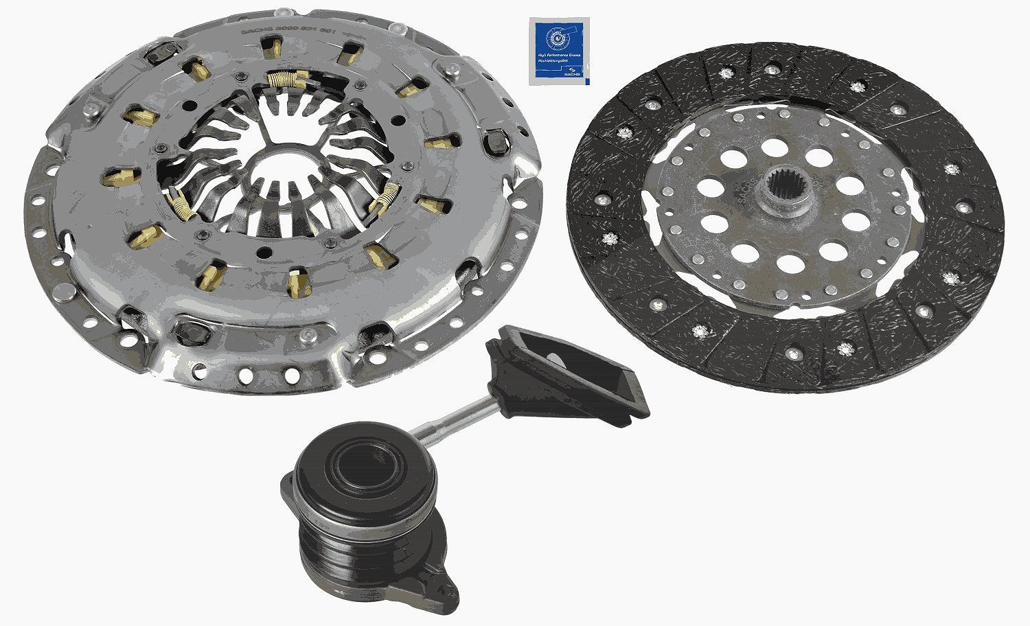 Sachs Kupplungssatz [Hersteller-Nr. 3000990052] für Volvo