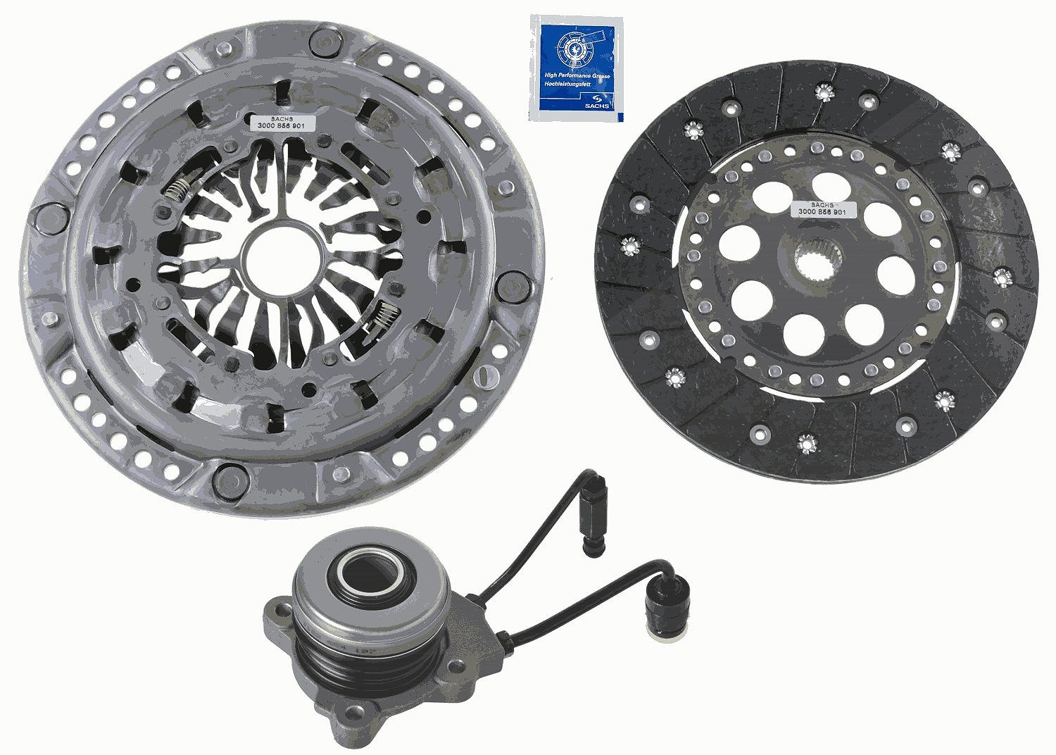 Sachs Kupplungssatz [Hersteller-Nr. 3000990049] für Mercedes-Benz