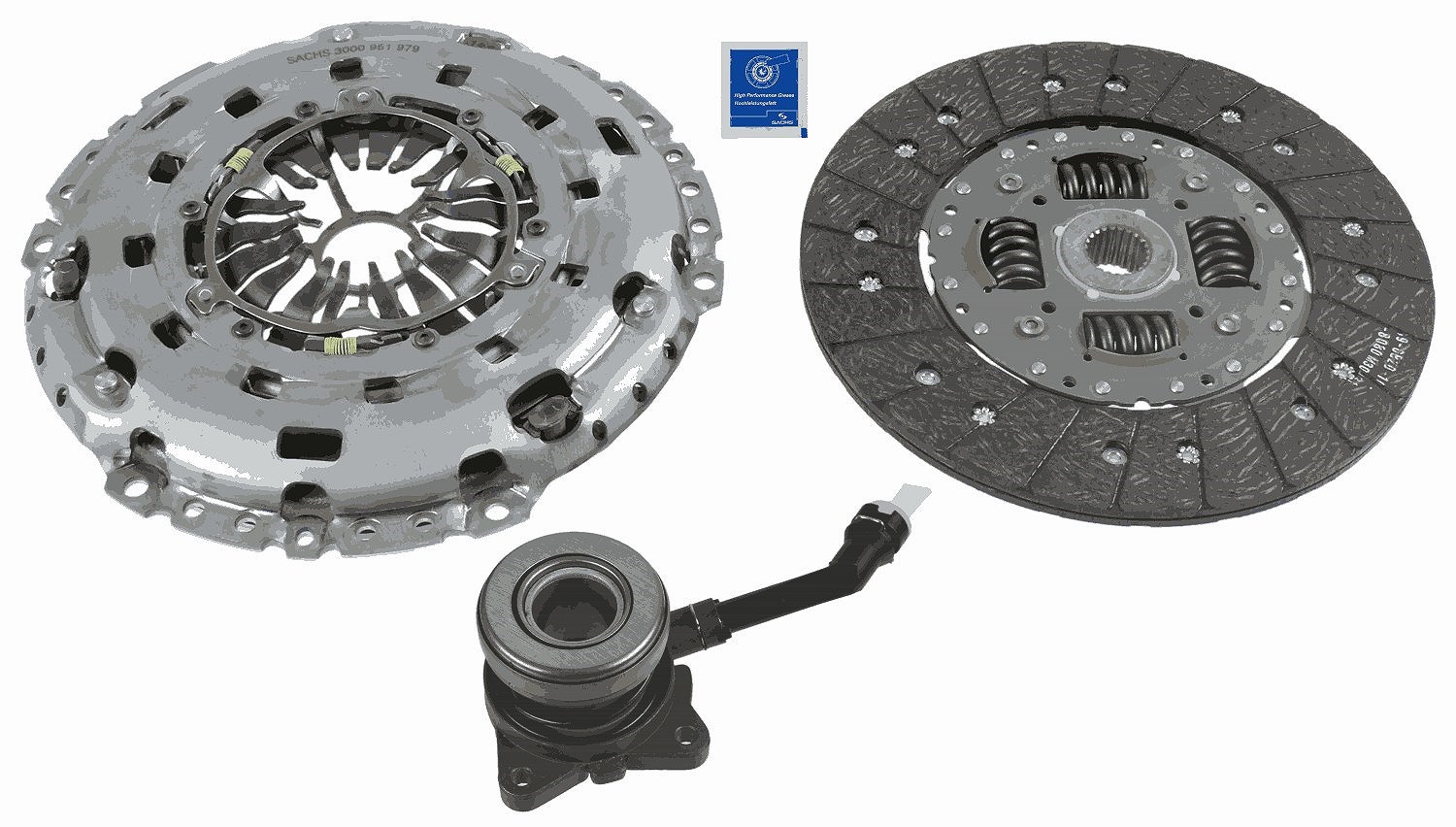 Sachs Kupplungssatz [Hersteller-Nr. 3000990262] für Ford