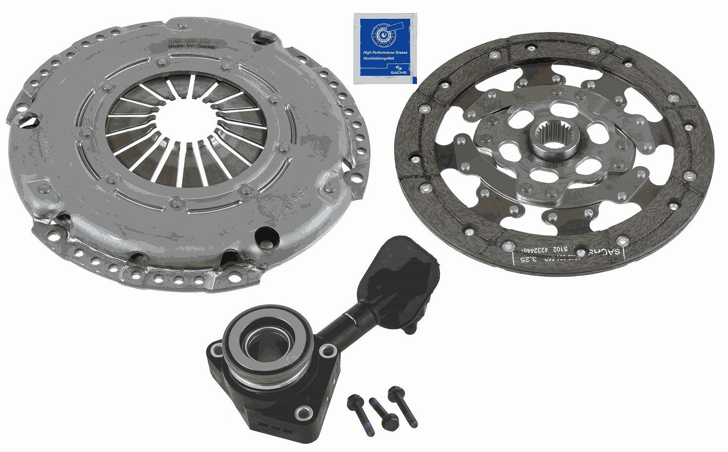 Sachs Kupplungssatz [Hersteller-Nr. 3000990224] für Ford, Volvo