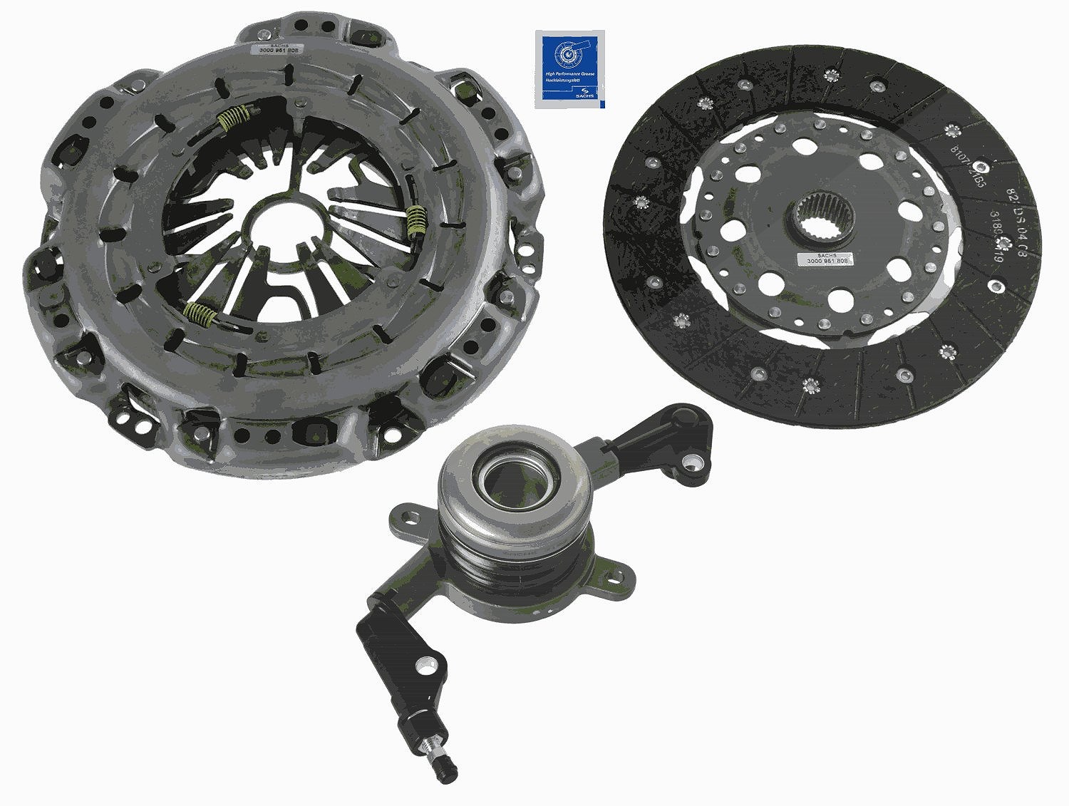 Sachs Kupplungssatz [Hersteller-Nr. 3000990173] für Mercedes-Benz