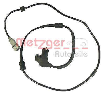Metzger Autoteile Sensor, Raddrehzahl [Hersteller-Nr. 0900107] für Peugeot, Citroën