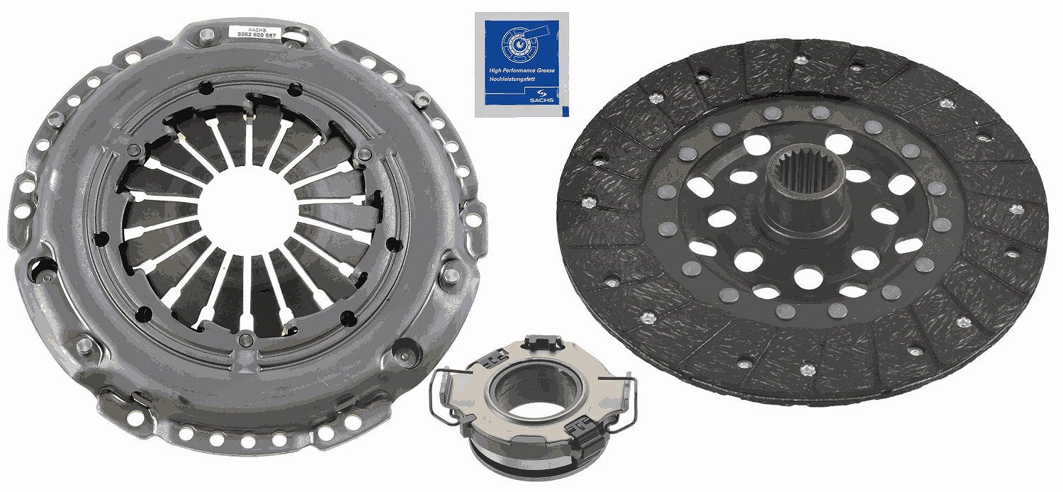 Sachs Kupplungssatz [Hersteller-Nr. 3000951181] für Toyota