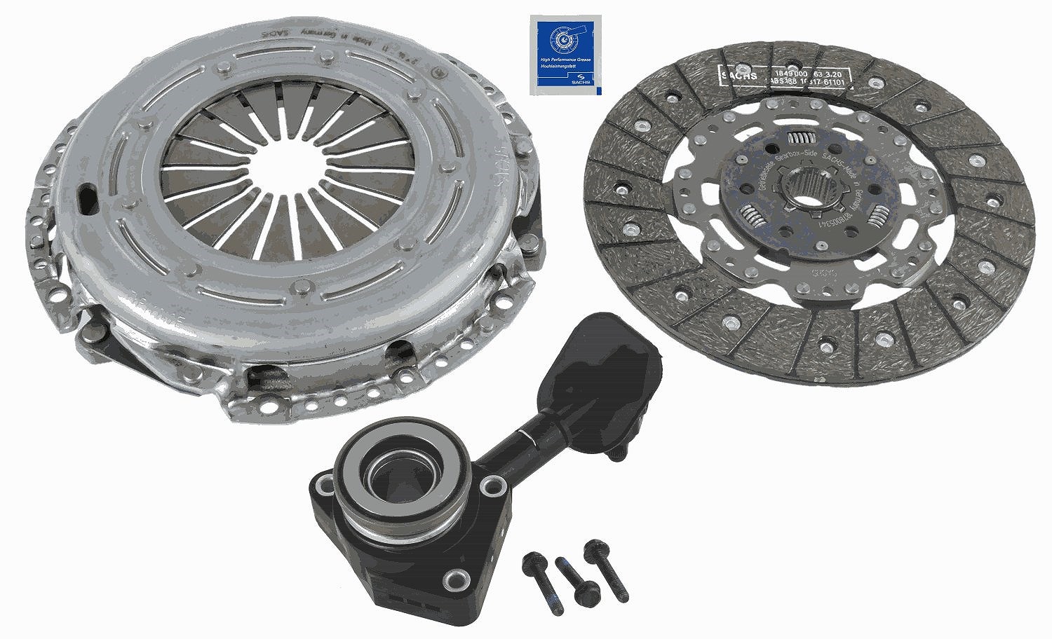 Sachs Kupplungssatz [Hersteller-Nr. 3000990221] für Mazda, Ford, Volvo