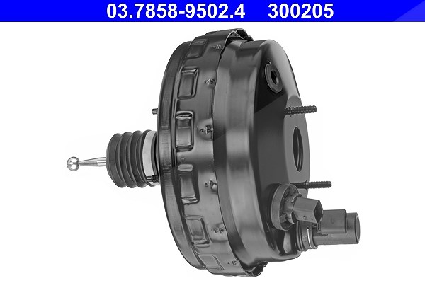 Ate Bremskraftverstärker [Hersteller-Nr. 03.7858-9502.4] für VW, Seat