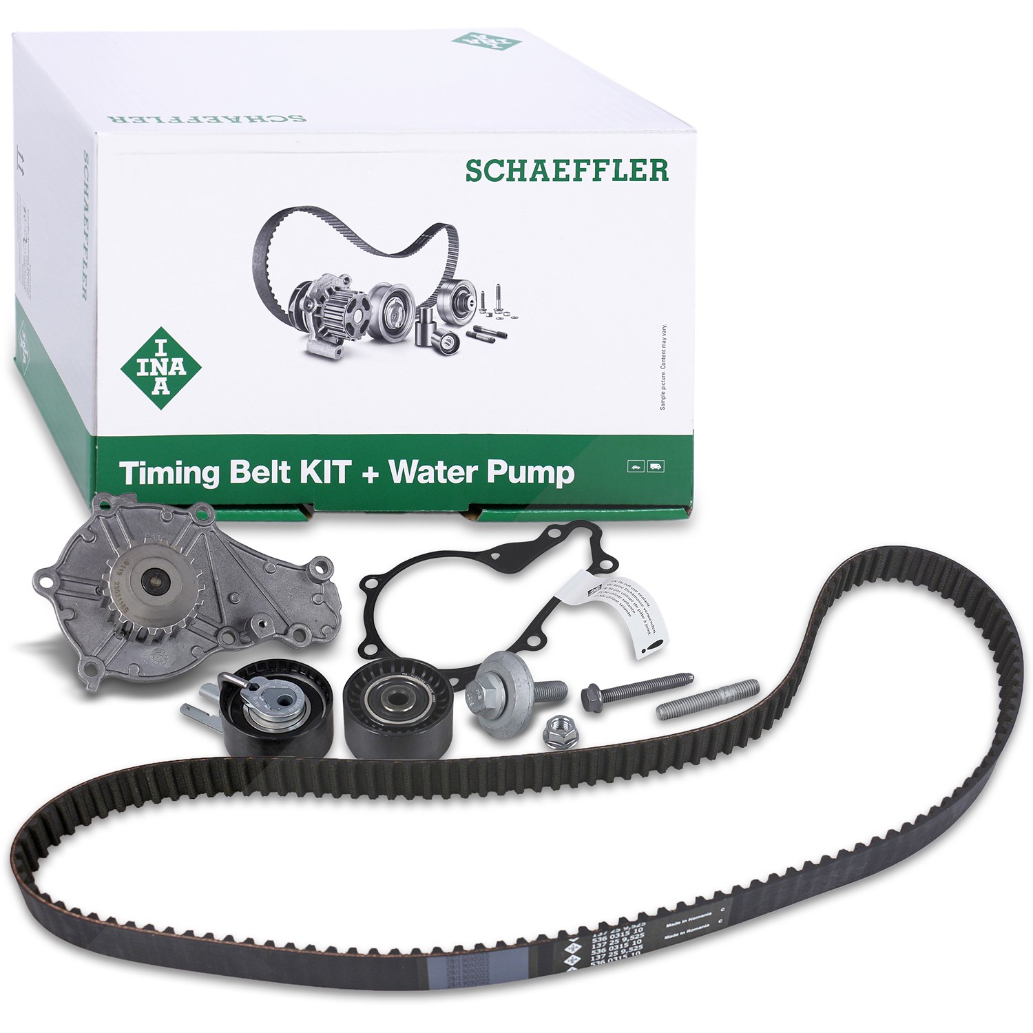 Schaeffler Ina Wasserpumpe + Zahnriemensatz [Hersteller-Nr. 530037530] für Citroën, Mini, Fiat, Volvo, Ford, Peugeot