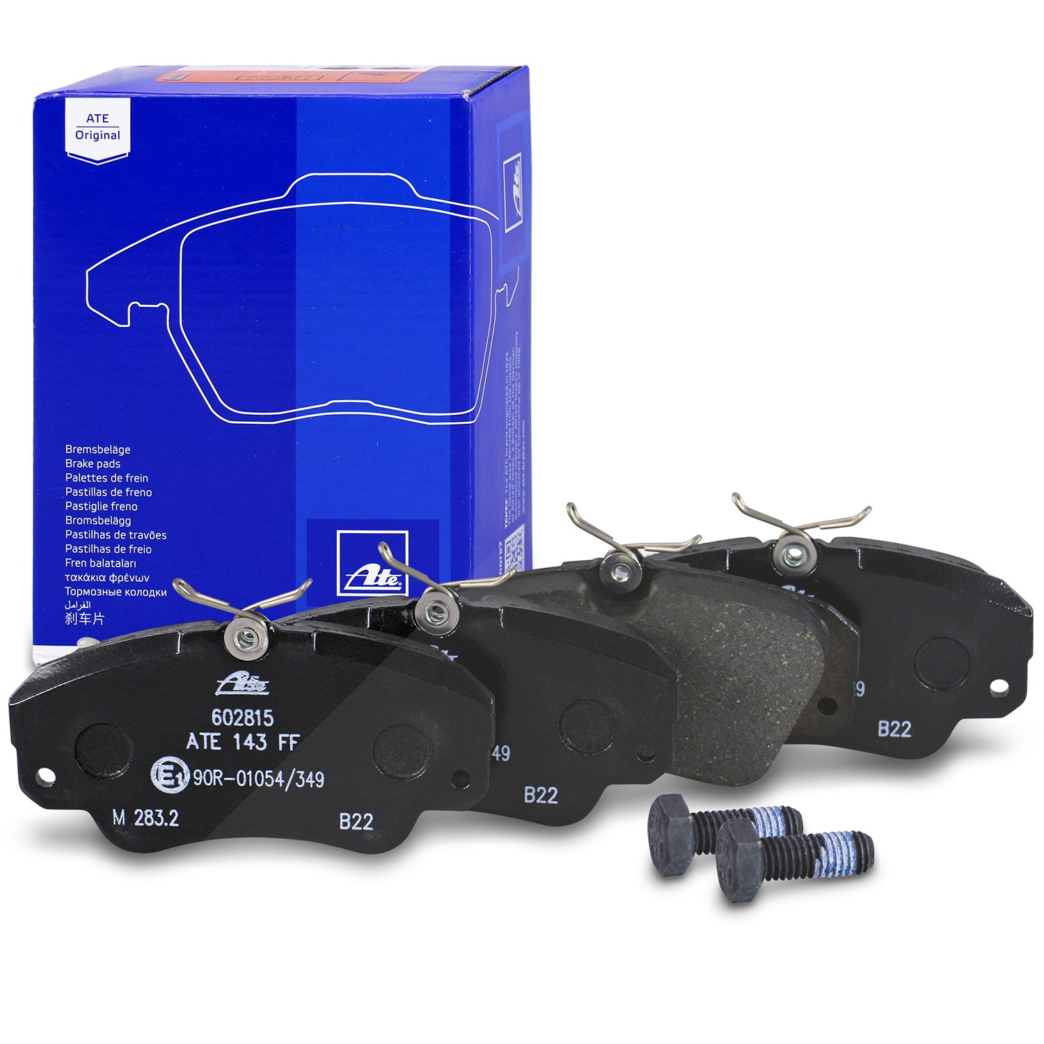Ate Bremsbelagsatz Vorderachse [Hersteller-Nr. 13.0460-2815.2] für Opel, Vauxhall