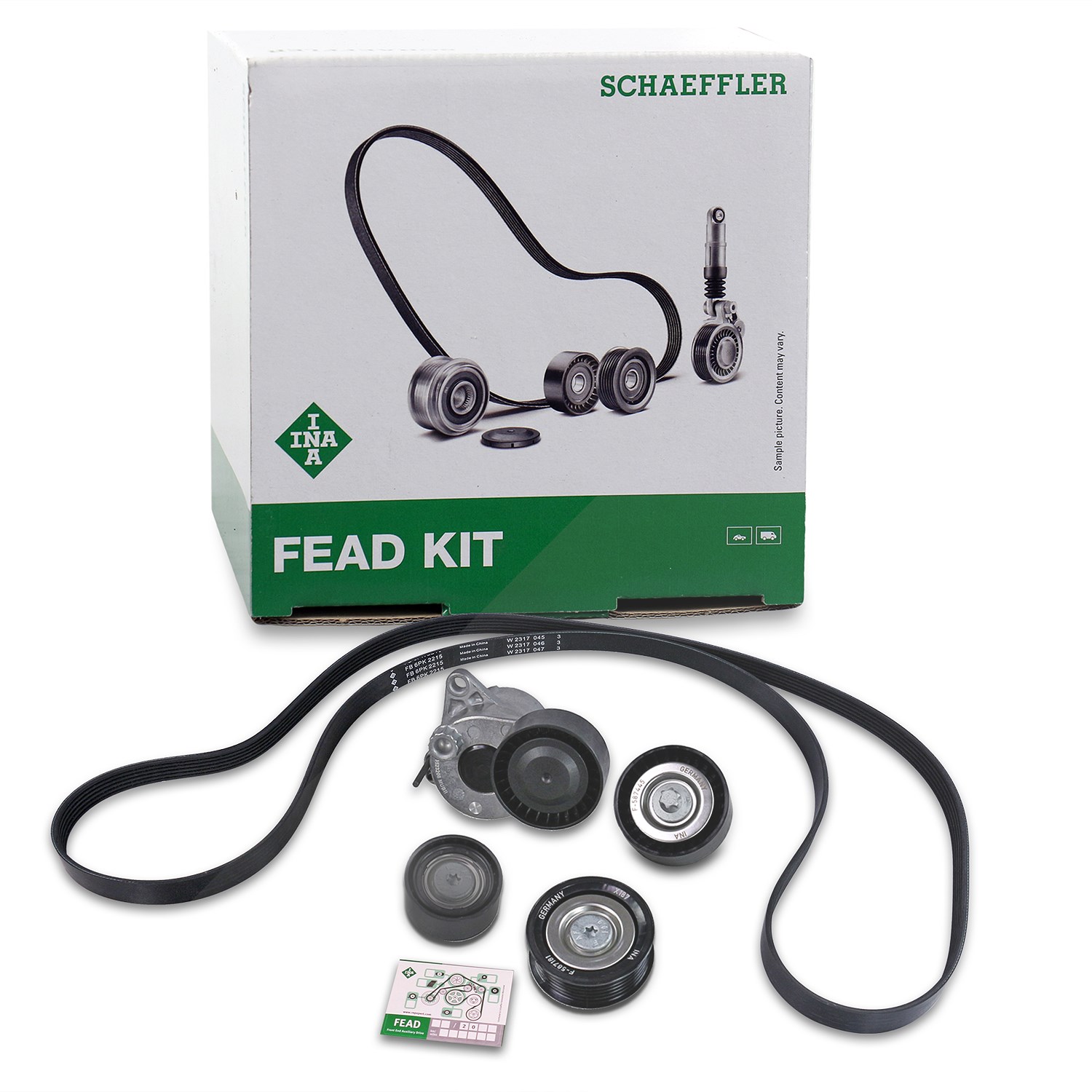 Schaeffler Ina Keilrippenriemensatz [Hersteller-Nr. 529036110] für Mercedes-Benz