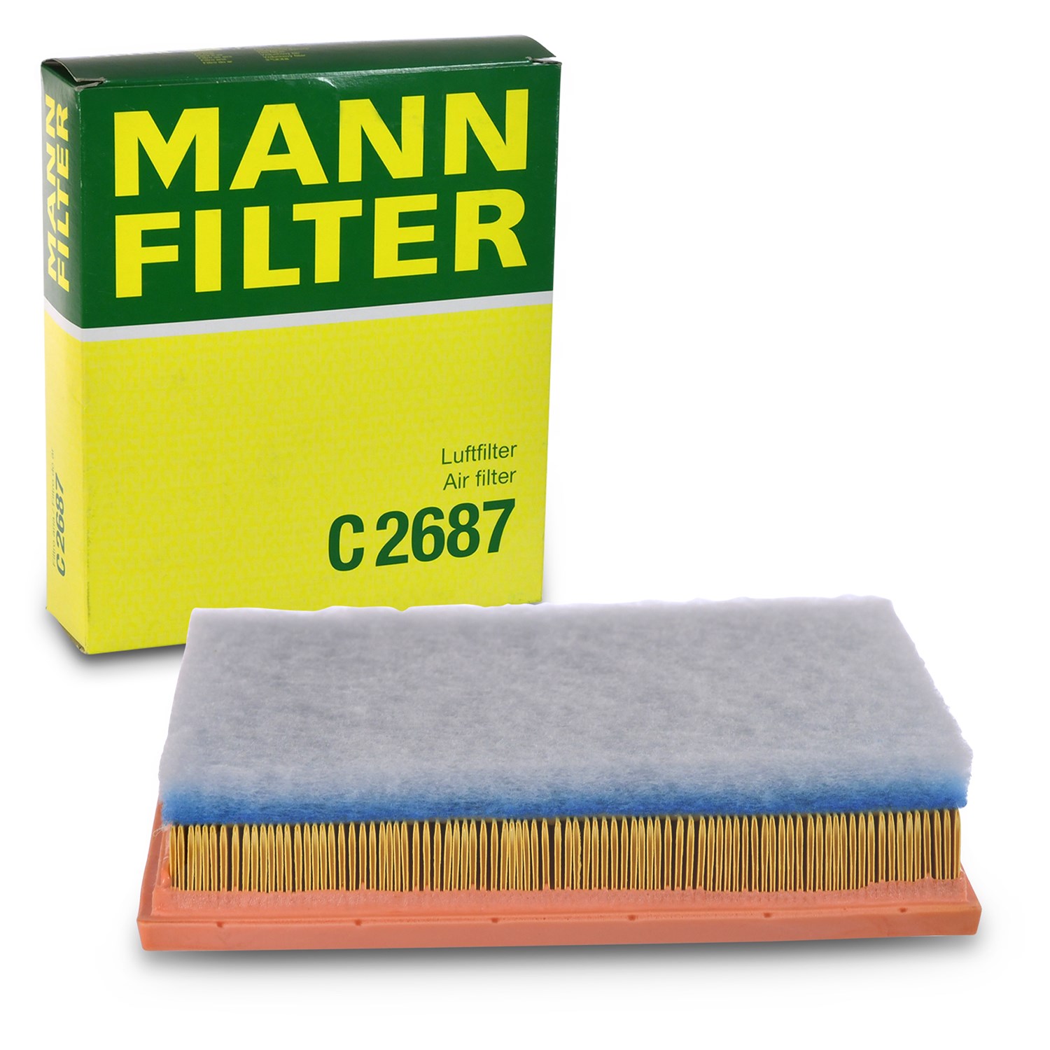 Mann-filter Luftfilter [Hersteller-Nr. C2687] für Ford