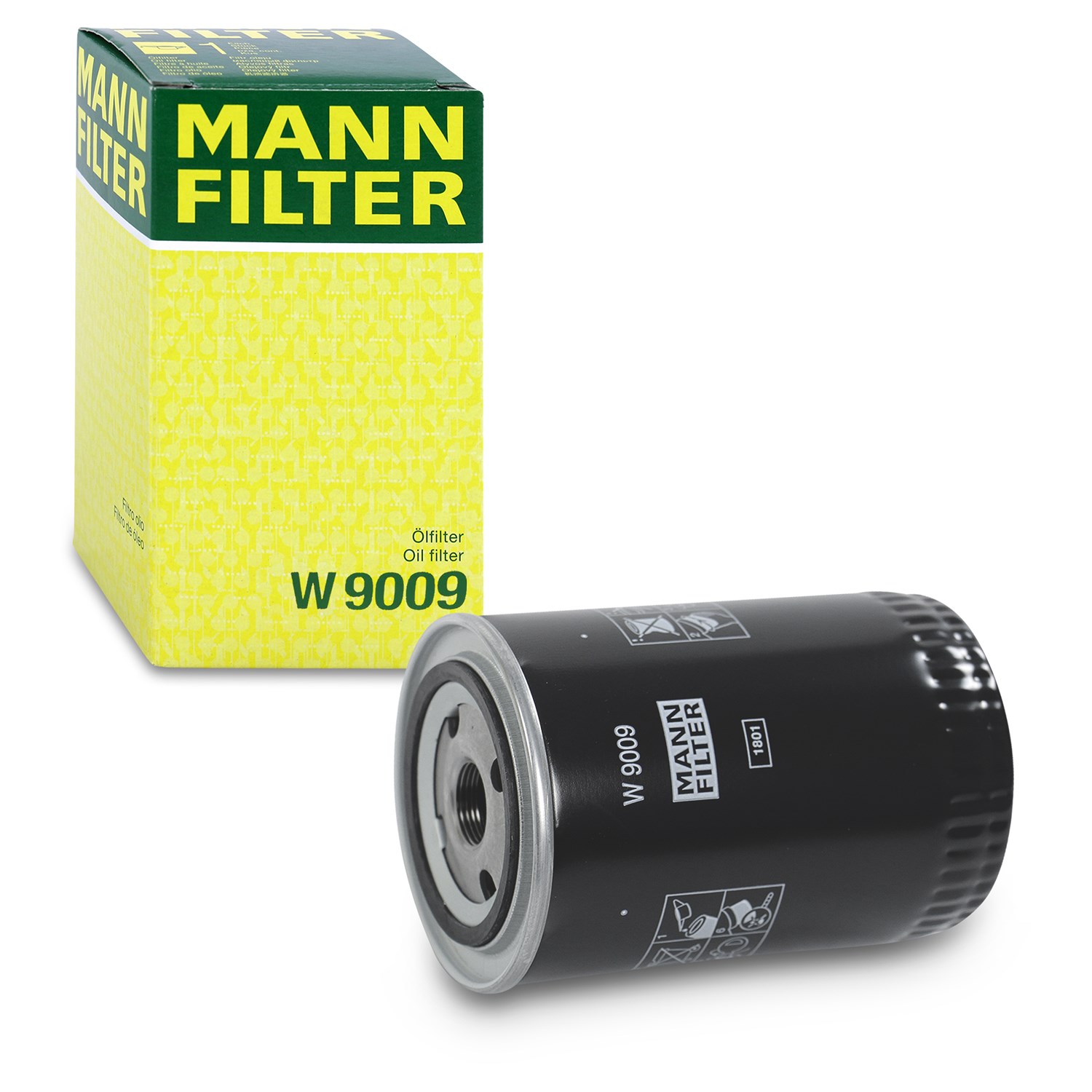 Mann-filter Ölfilter [Hersteller-Nr. W9009] für Peugeot, Citroën, Fiat