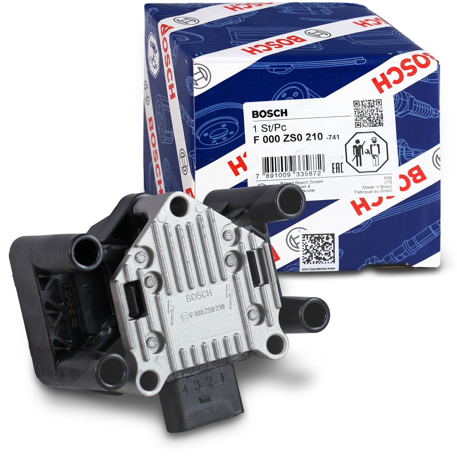 Bosch Zündspule [Hersteller-Nr. F000ZS0210] für Skoda, Audi, VW, Seat