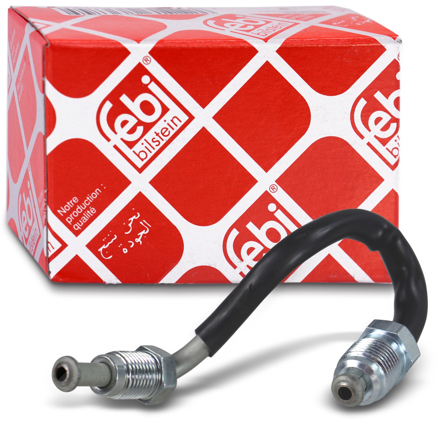 Febi Bilstein Bremsleitung Bremsrohr hinten links [Hersteller-Nr. 172799] für Skoda, Seat, Audi, VW
